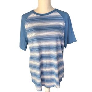 Edgar + Ash Stripped Tee Shirt‎